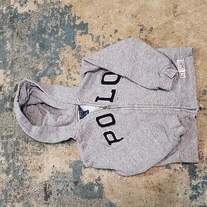 Boy's toddler sweater polo ralph lauren size 4t gray